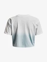 Ženska majica Under Armour  DIP DYE CROP SS-GRY