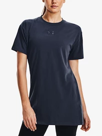 Ženska majica Under Armour LOGO EXTENDED SS-GRY