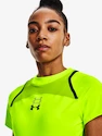 Ženska majica Under Armour  Run Anywhere Crop SS-GRN