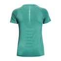 Ženska majica Under Armour  Seamless Run SS-GRN