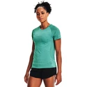 Ženska majica Under Armour  Seamless Run SS-GRN