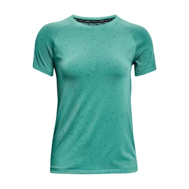 Ženska majica Under Armour  Seamless Run SS-GRN