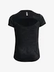 Ženska majica Under Armour  Streaker Jacquard Tee-BLK