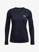 Ženska majica Under Armour  Tech LS Crew Twist-NVY