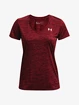 Ženska majica Under Armour  Tech SSV - Twist-RED