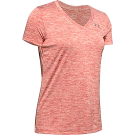 Ženska majica Under Armour Tech V-Neck Twist Red