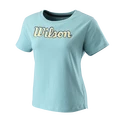 Ženska majica Wilson  Script Eco Cotton Tee W Reef