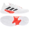 Ženska obutev za tenis adidas  Barricade W White/Black/Red