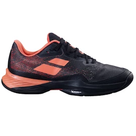 Ženska obutev za tenis Babolat Jet Mach 3 AC Women Black/Living Coral