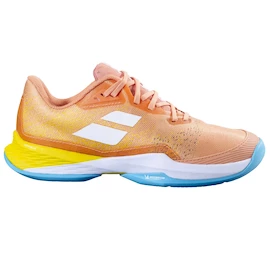 Ženska obutev za tenis Babolat Jet Mach 3 AC Women Coral/Gold Fusion