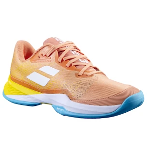 Ženska obutev za tenis Babolat Jet Mach 3 AC Women Coral/Gold Fusion