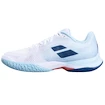 Ženska obutev za tenis Babolat Jet Mach 3 AC Women White/Angel Blue