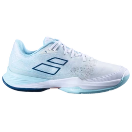 Ženska obutev za tenis Babolat Jet Mach 3 All Court Women White/Angel Blue