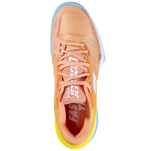 Ženska obutev za tenis Babolat Jet Mach 3 Clay Women Coral/Gold Fusion