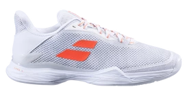 Ženska obutev za tenis Babolat Jet Tere Clay White/Living Coral