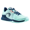 Ženska obutev za tenis Head Sprint Team 3.5 Clay Aqua/Dark Blue