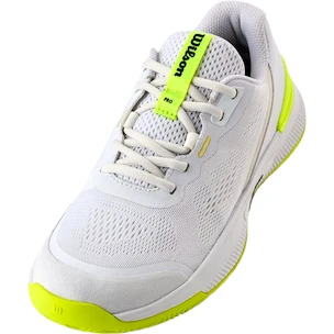 Ženska obutev za tenis Wilson Intrigue PRO White/Safety Yellow