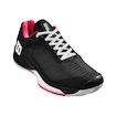 Ženska obutev za tenis Wilson Rush Pro 4.0 W Clay Black/Hot Pink