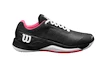 Ženska obutev za tenis Wilson Rush Pro 4.0 W Clay Black/Hot Pink