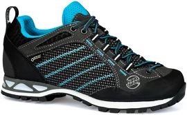 Ženska obutev za uporabo na prostem Hanwag Makra Low Lady GTX Black/Seablue