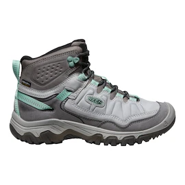 Ženska obutev za uporabo na prostem Keen TARGHEE IV MID WP Alloy/Granite green