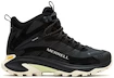 Ženska obutev za uporabo na prostem Merrell Moab Speed 2 Mid Gtx Black  EUR 38,5