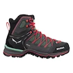 Ženska obutev za uporabo na prostem Salewa WS MTN Trainer Lite Mid Gtx Feld Green/Fluo Coral