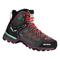 Ženska obutev za uporabo na prostem Salewa WS MTN Trainer Lite Mid Gtx Feld Green/Fluo Coral