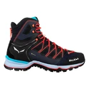 Ženska obutev za uporabo na prostem Salewa WS MTN Trainer Lite Mid Gtx Premium Navy/Blue Fog