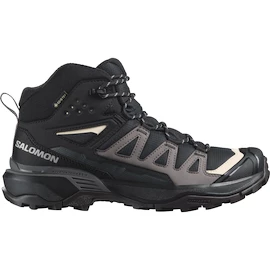 Ženska obutev za uporabo na prostem Salomon Mid Gore-Tex Black/Plum Kitten/Shale