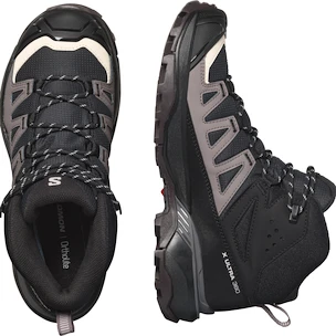 Ženska obutev za uporabo na prostem Salomon Mid Gore-Tex Black/Plum Kitten/Shale