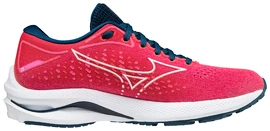 Ženska tekaška obutev Mizuno Wave Rider 25 / Phlox Pink / White / Gibraltor Sea