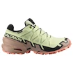 Ženska tekaška obutev Salomon Speedcross 6 Gore-Tex Lime Cream/Mahogany Rose/Black