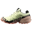 Ženska tekaška obutev Salomon Speedcross 6 Gore-Tex Lime Cream/Mahogany Rose/Black