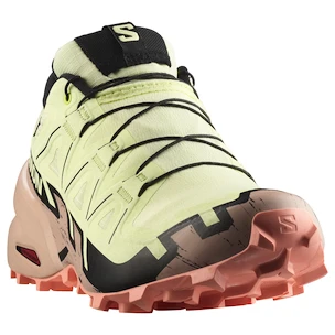 Ženska tekaška obutev Salomon Speedcross 6 Gore-Tex Lime Cream/Mahogany Rose/Black