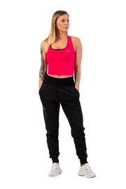 Ženska trenirka Nebbia High-Waist Loose Fit Sweatpants "Feeling Good" 409 black