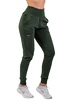 Ženska trenirka Nebbia High-Waist Loose Fit Sweatpants "Feeling Good" 409 dark green