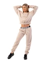 Ženska trenirka Nebbia Iconic Mid-Waist Sweatpants 408 cream