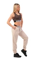 Ženska trenirka Nebbia Iconic Mid-Waist Sweatpants 408 cream