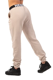 Ženska trenirka Nebbia Iconic Mid-Waist Sweatpants 408 cream  L