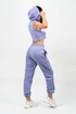 Ženska trenirka Nebbia Oversized Joggers With Pockets purple