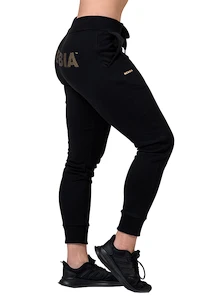 Ženska trenirka Nebbia Sweatpants Gold Classic 826 black