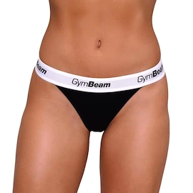 Ženske hlače GymBeam Thongs 3Pack Black