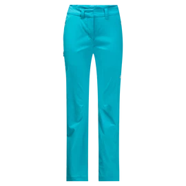 Ženske hlače Jack Wolfskin Overland Pants Dark Aqua