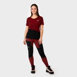 Ženske hlače Salewa Puez Dry Resp W Cargo Tights Syrah