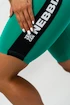 Ženske kolesarske kratke hlače Nebbia ICONIC High Waisted Biker Shorts green