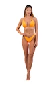 Ženske kopalke Nebbia  Classic Triangle Bikini Top 451 Orange Neon