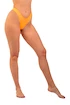 Ženske kopalke Nebbia  High Cut V-Shape Bikini Bottom 455 Orange Neon S