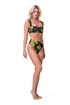 Ženske kopalke Nebbia  High-energy retro bikini - top 553 jungle green