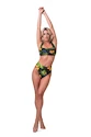 Ženske kopalke Nebbia  High-energy retro bikini - top 553 jungle green